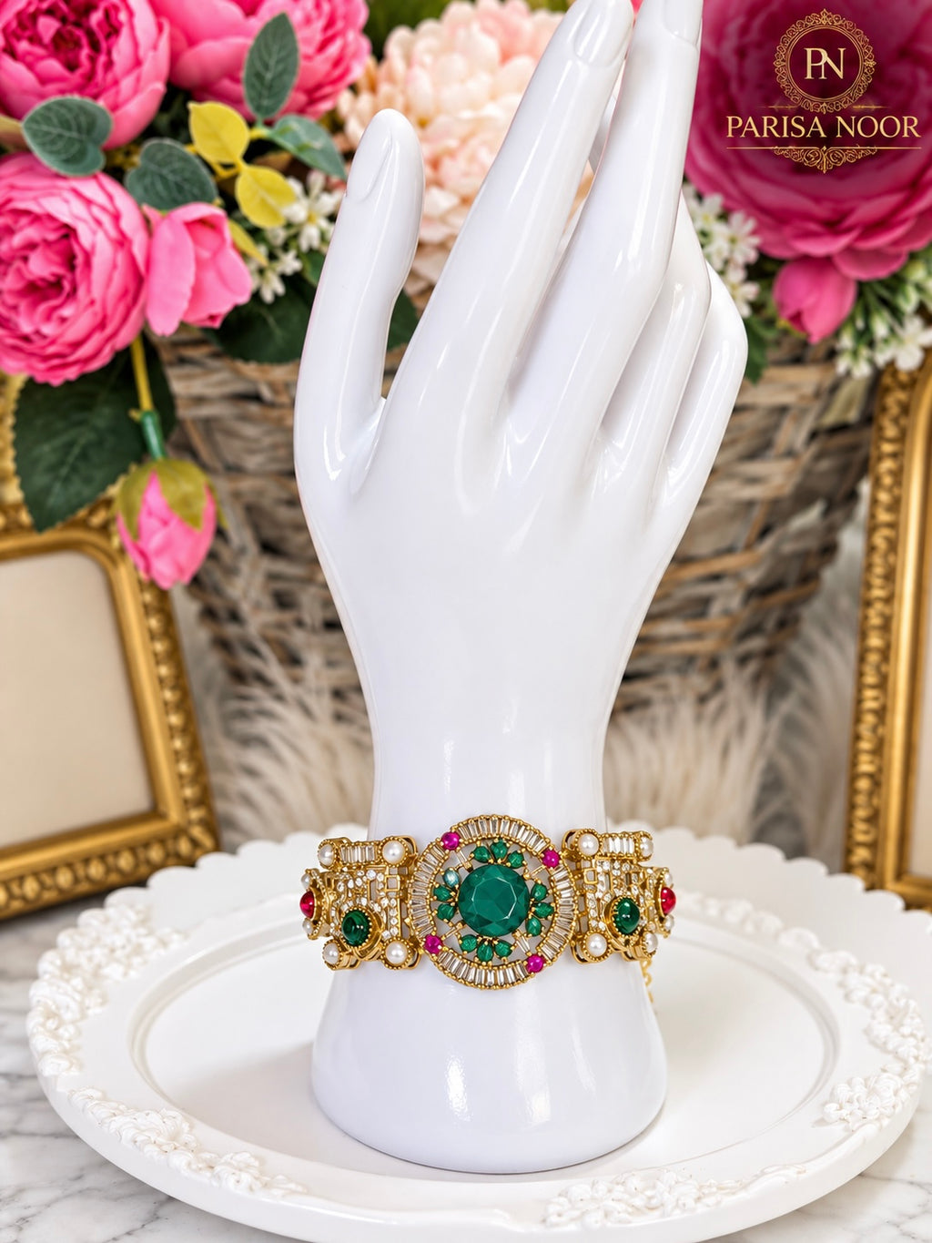 Zarielle Designer Cuff Bracelet