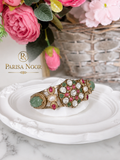 Meherbano Heritage Polki Cuff Designer Bracelet