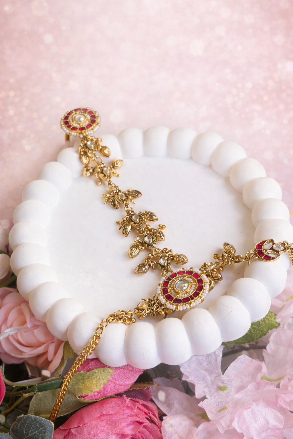 Raya Heritage Ghungru Hand Harness