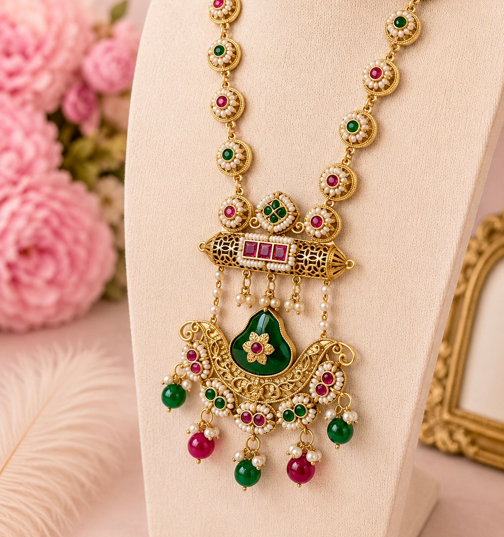 Rafa Heritage Long Necklace Set