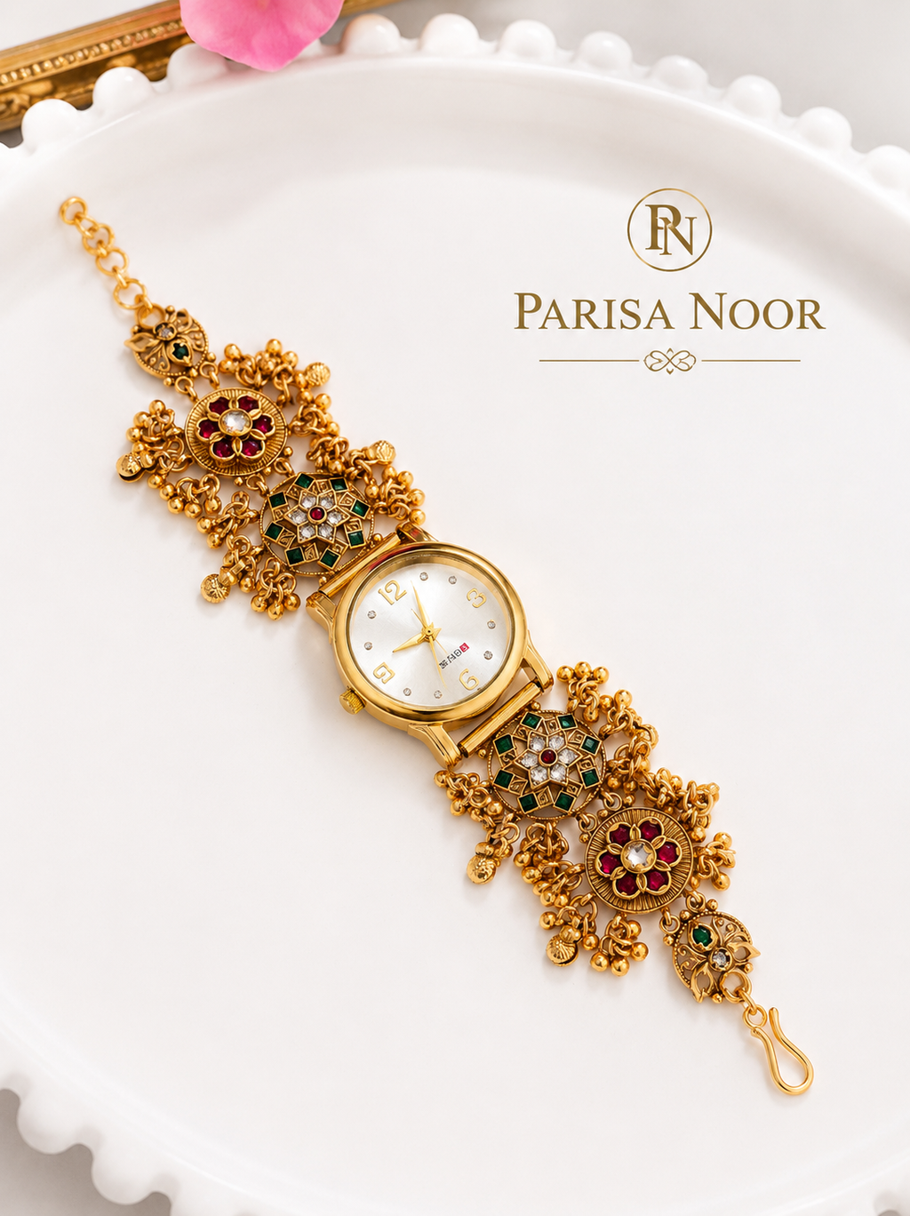 Elzara Heritage Ghungroo Adjustable Watch