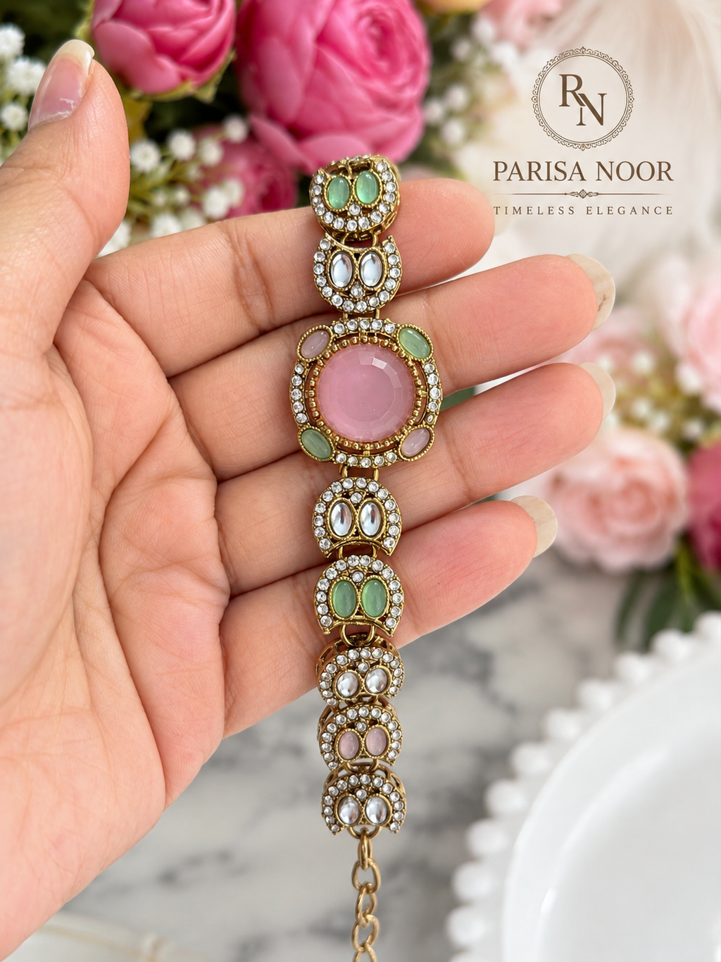 Zivara Indo-Western Kundan Bracelet