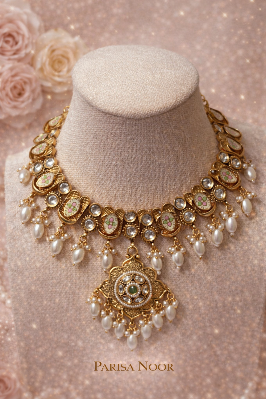 Gulzar Royal Heritage Meenakari Necklace