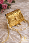 Fabian Luxury Brass Mini Clutch