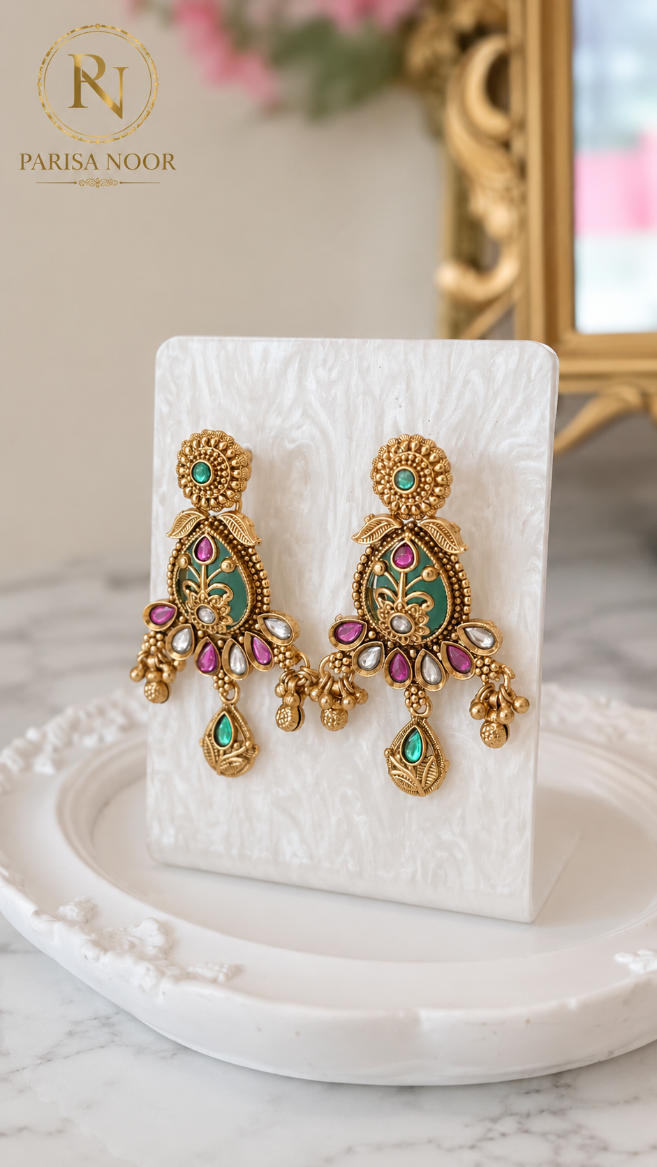 Janvi Royal Rajwadi Heritage Long Necklace Set