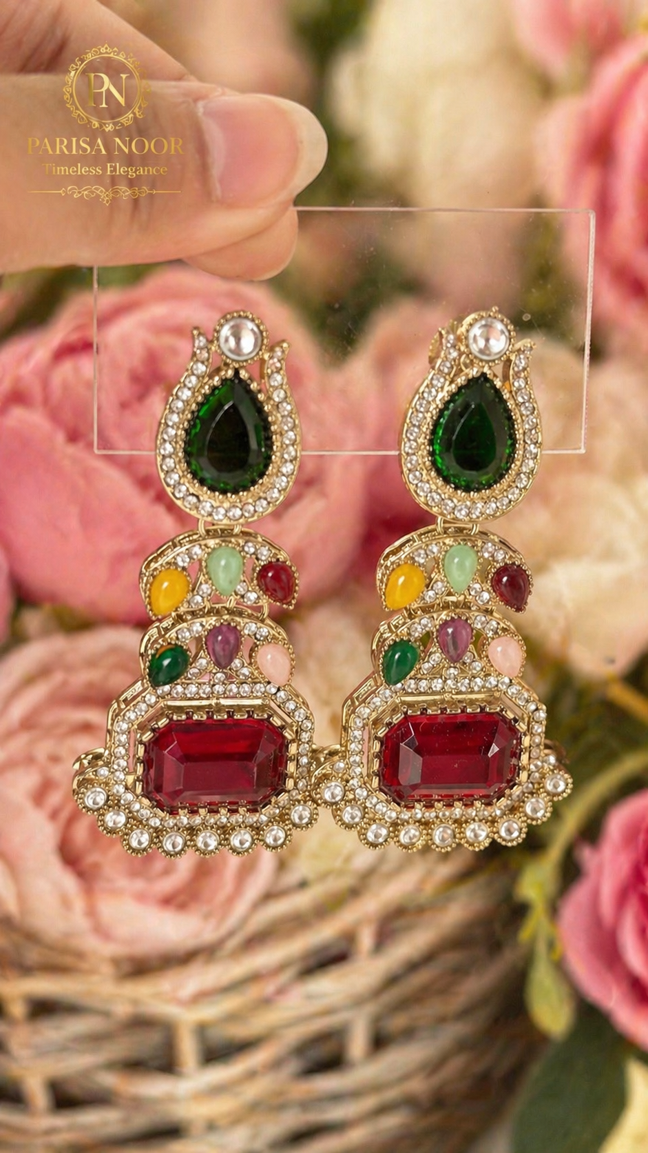 Divya Designer Multicolor Earrings