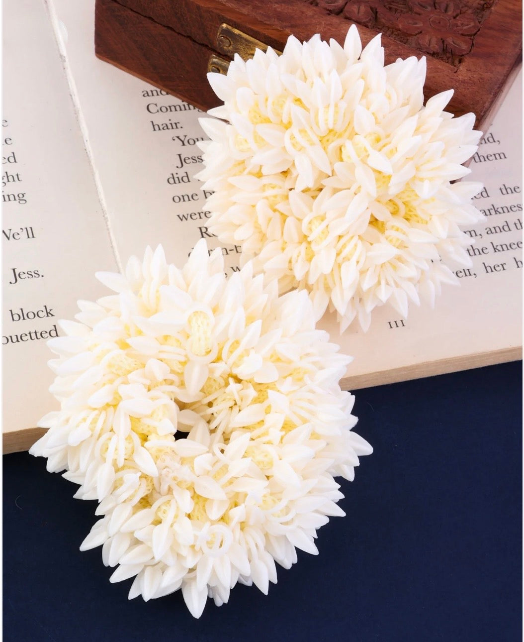 Scented Gajra Hair Accessories Scrunchies