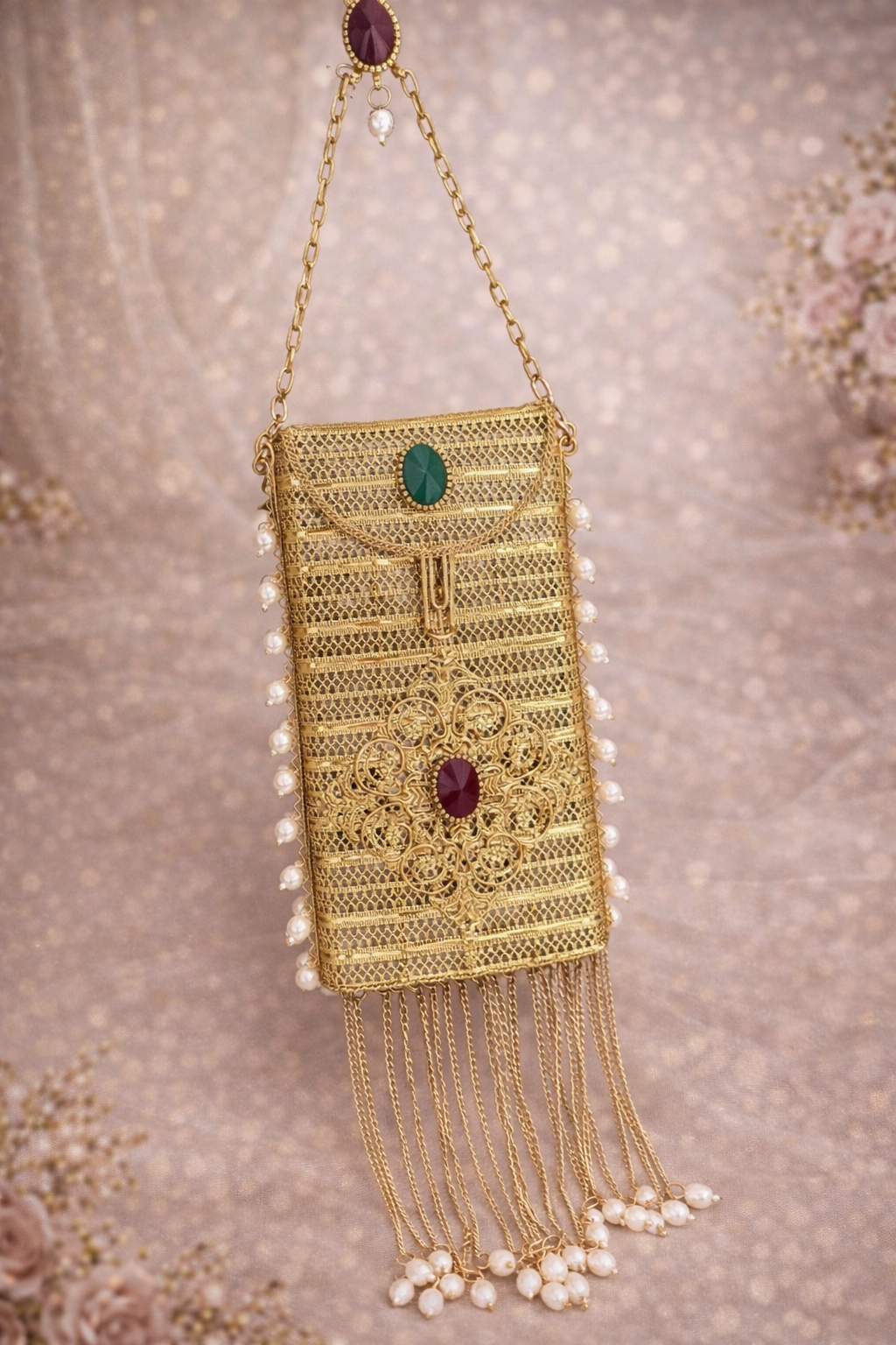 Archie Brass Mobile Sling Gold