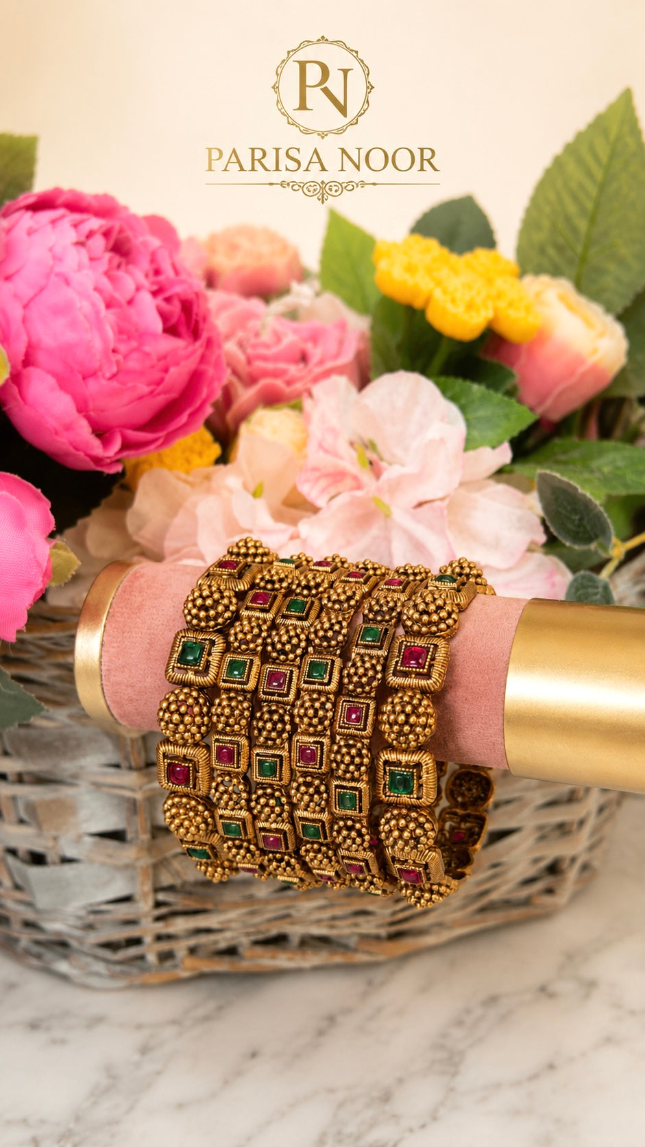 Mehrunisa Luxury Bangle Set
