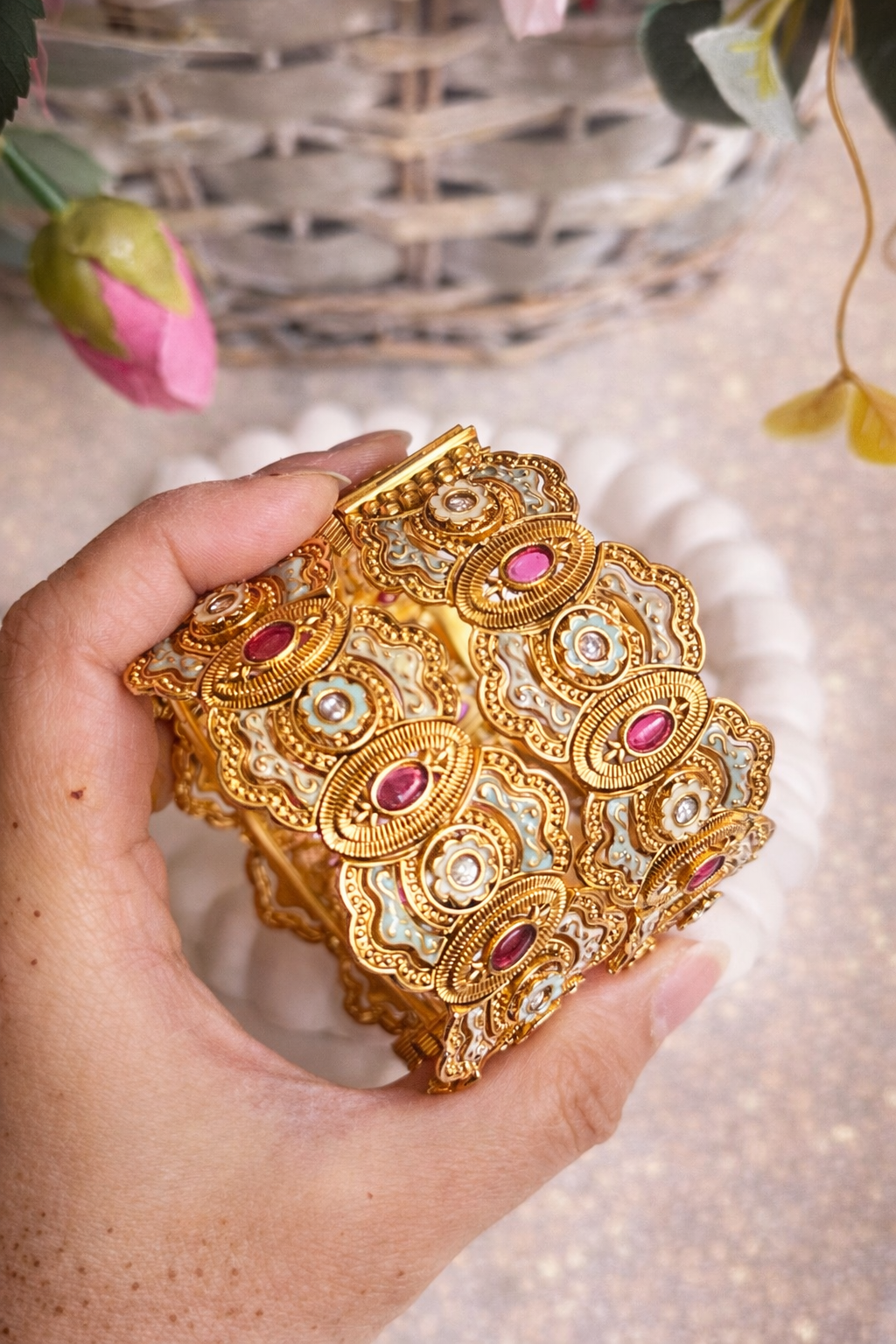 Vanshika Royal Heritage Bangle (openable)