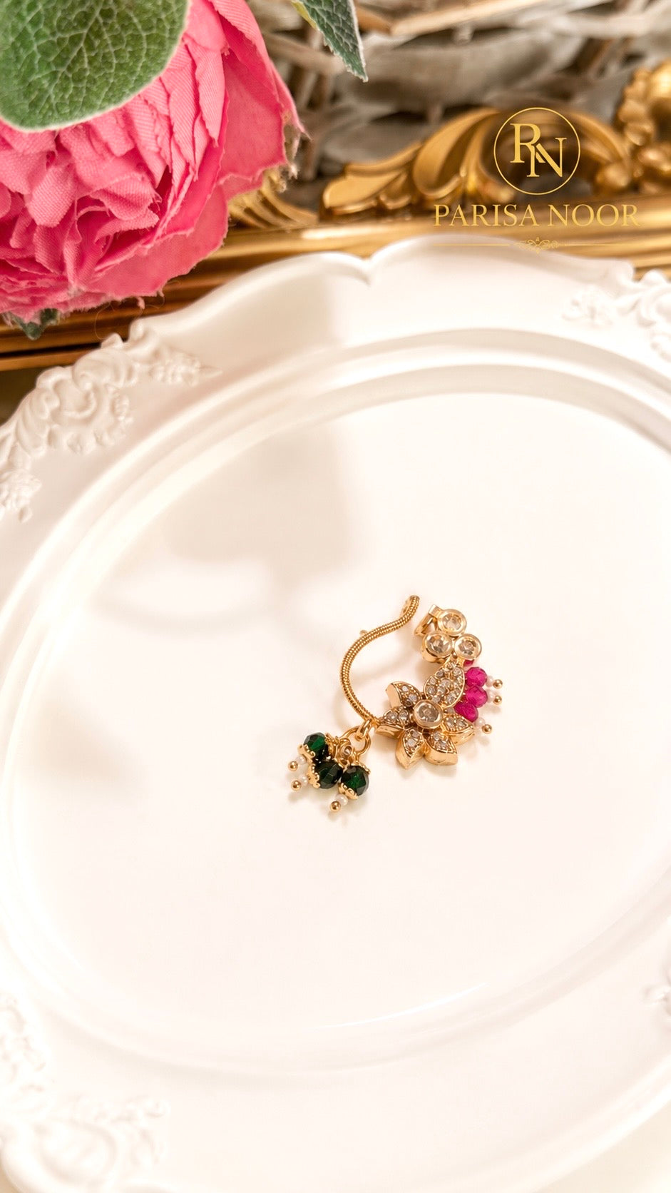 Zarlish Moissanite Nose Ring