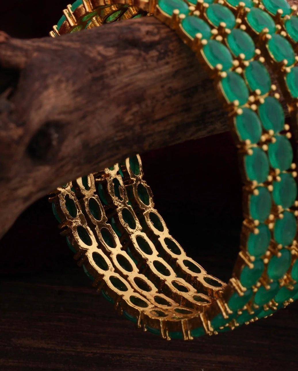 Emerald Bangle Set