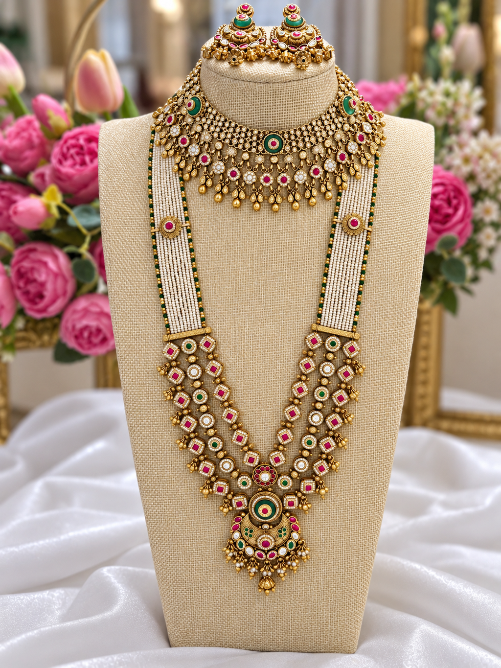 Rajeshwari Royal Heritage Bridal Necklace Set