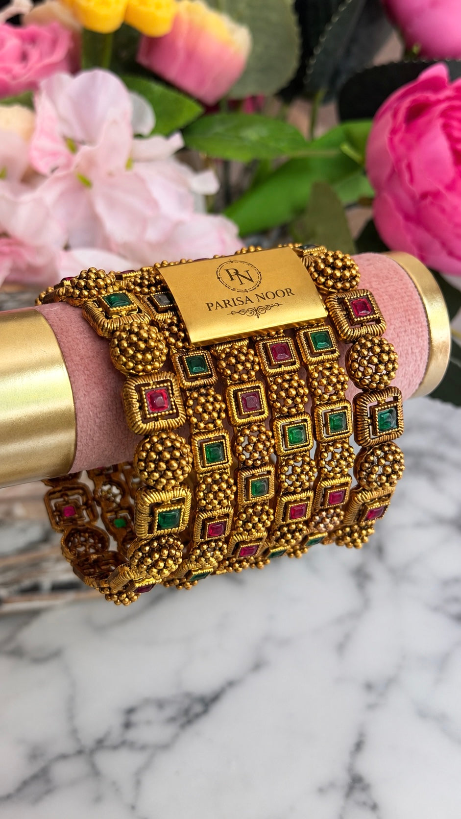 Mehrunisa Luxury Bangle Set