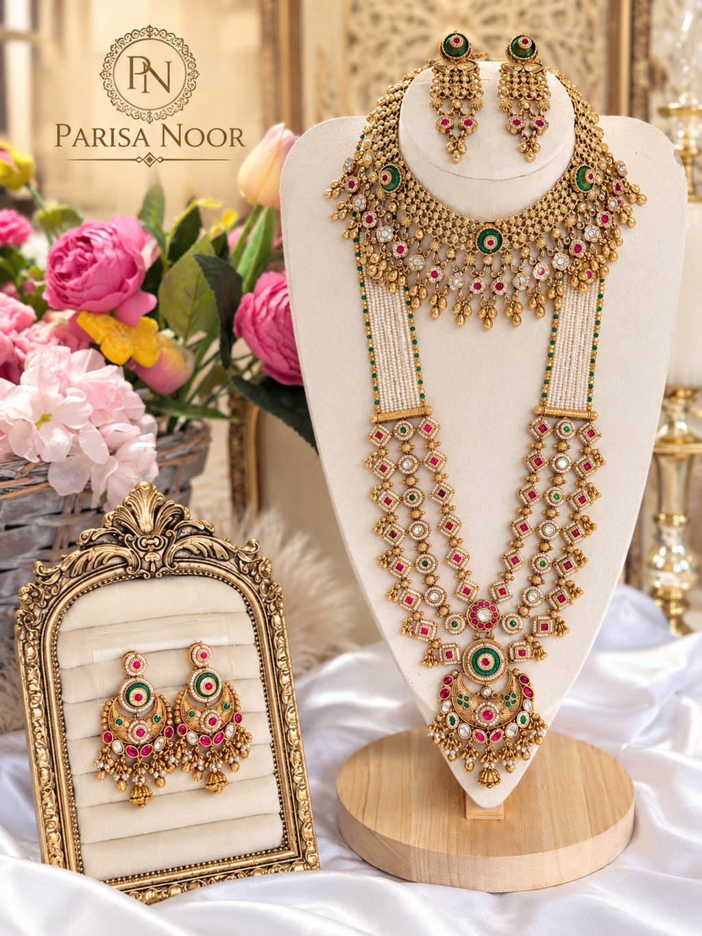 Rajeshwari Royal Heritage Bridal Necklace Set