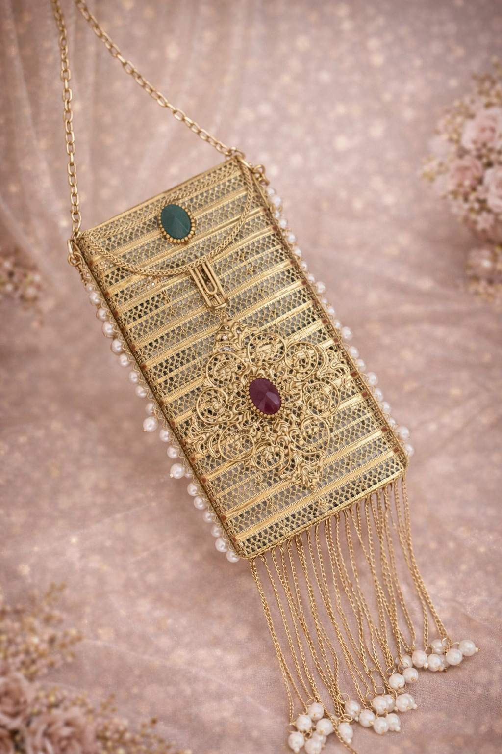 Archie Brass Mobile Sling Gold