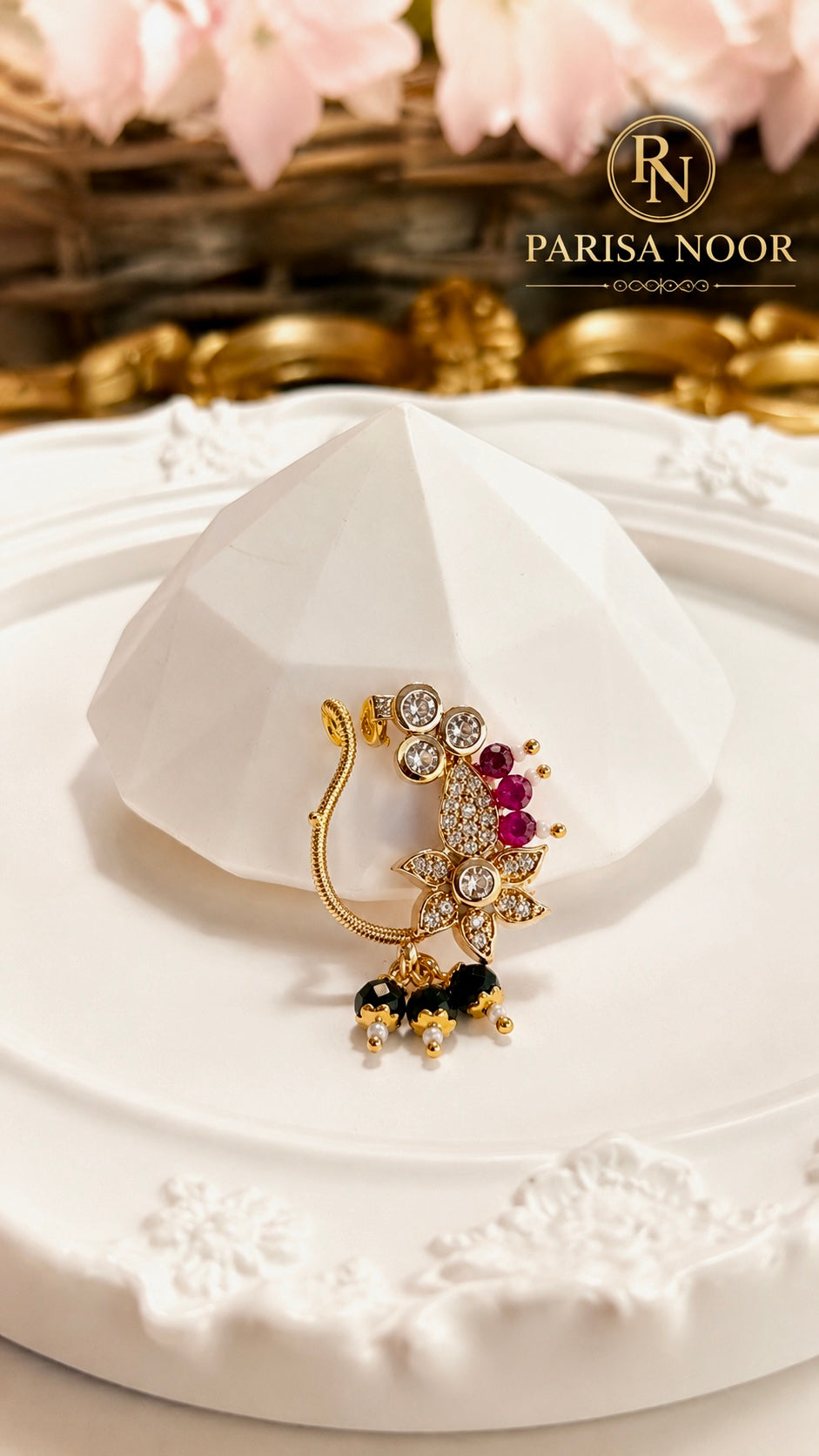 Zarlish Moissanite Nose Ring