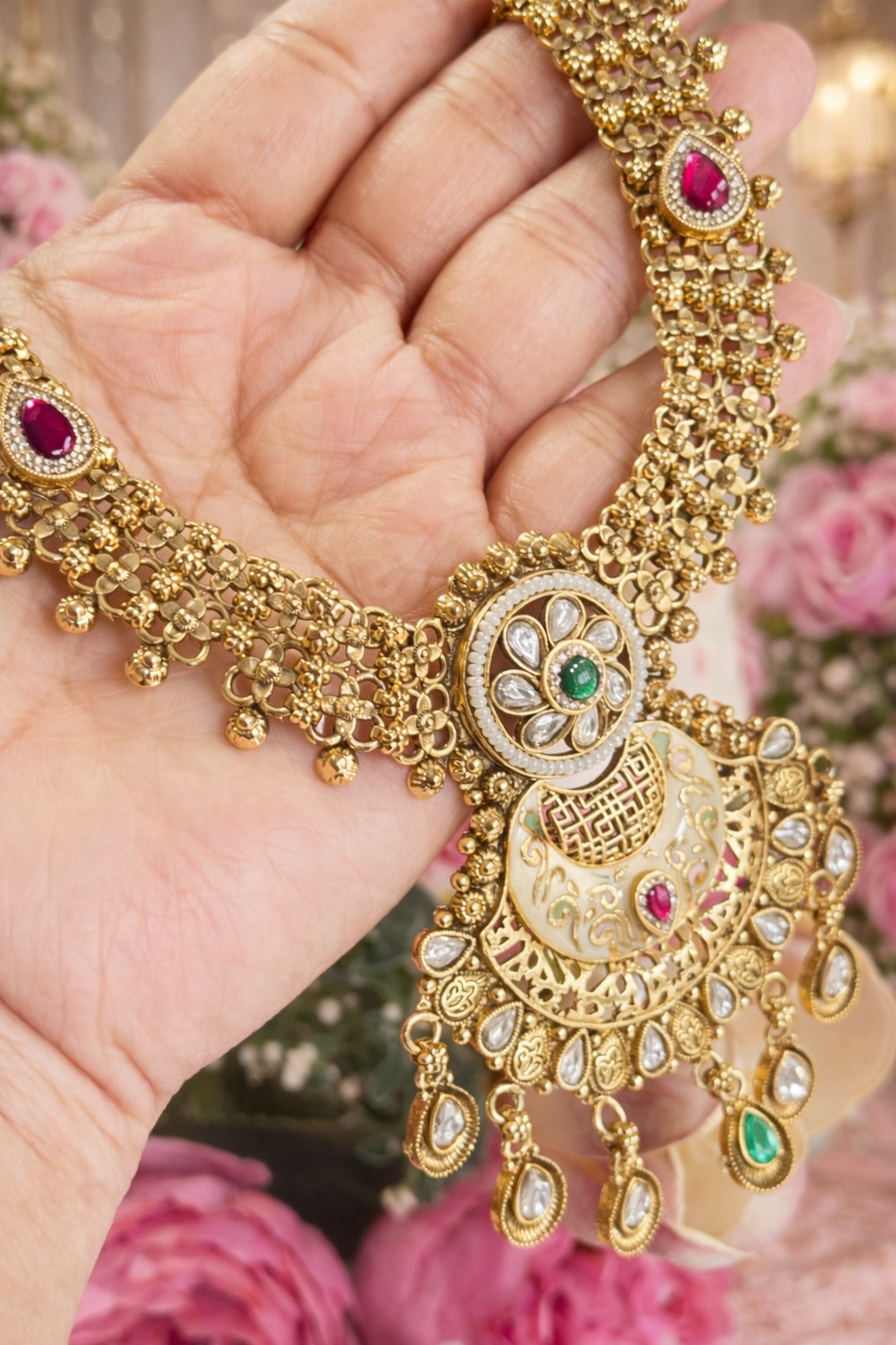 Elara Heritage Necklace Set