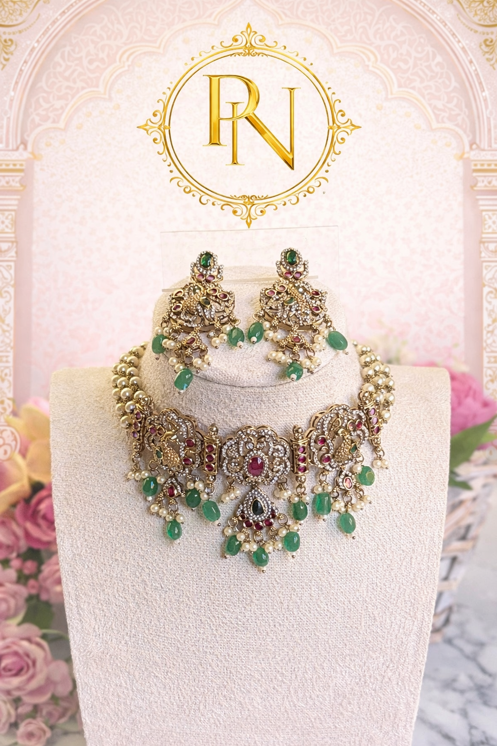Bhumi Luxury Victorian Moissanite Choker