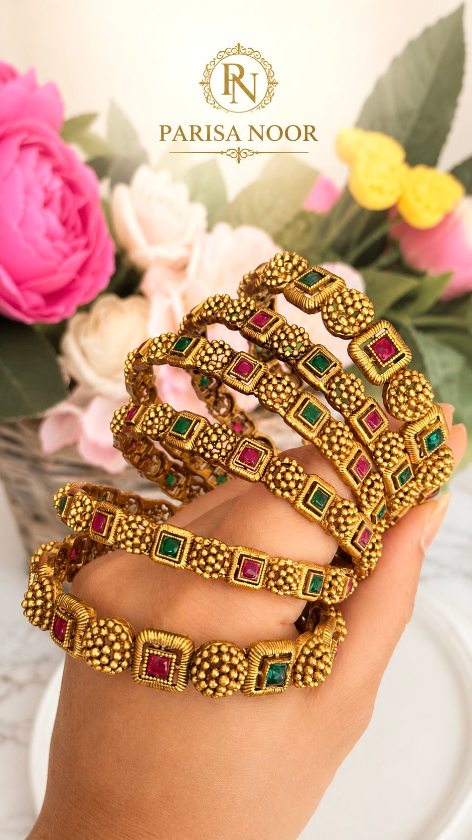 Mehrunisa Luxury Bangle Set