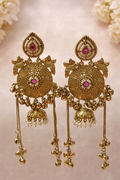 Sultana Royal Kashmiri Jhumki Earrings