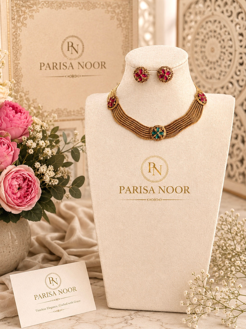 Sheela Heritage Necklace Set