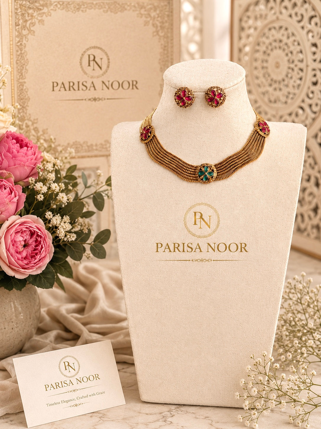Sheela Heritage Necklace Set
