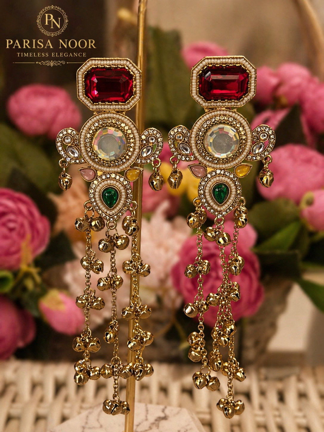 Nisha Royal Kashmiri Earrings