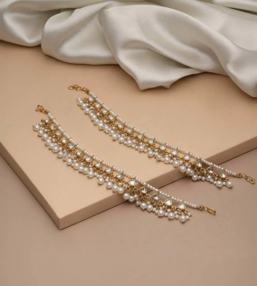 Ishrat Kundan Ethnic Payal Anklet