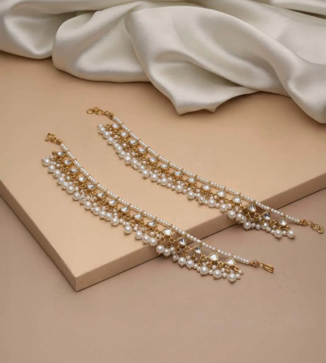 Ishrat Kundan Ethnic Payal Anklet