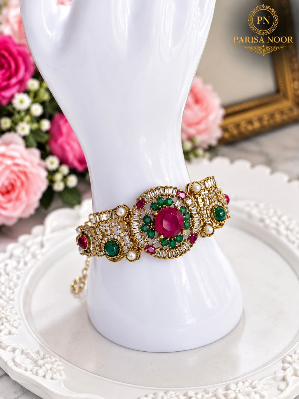 Zarielle Designer Cuff Bracelet