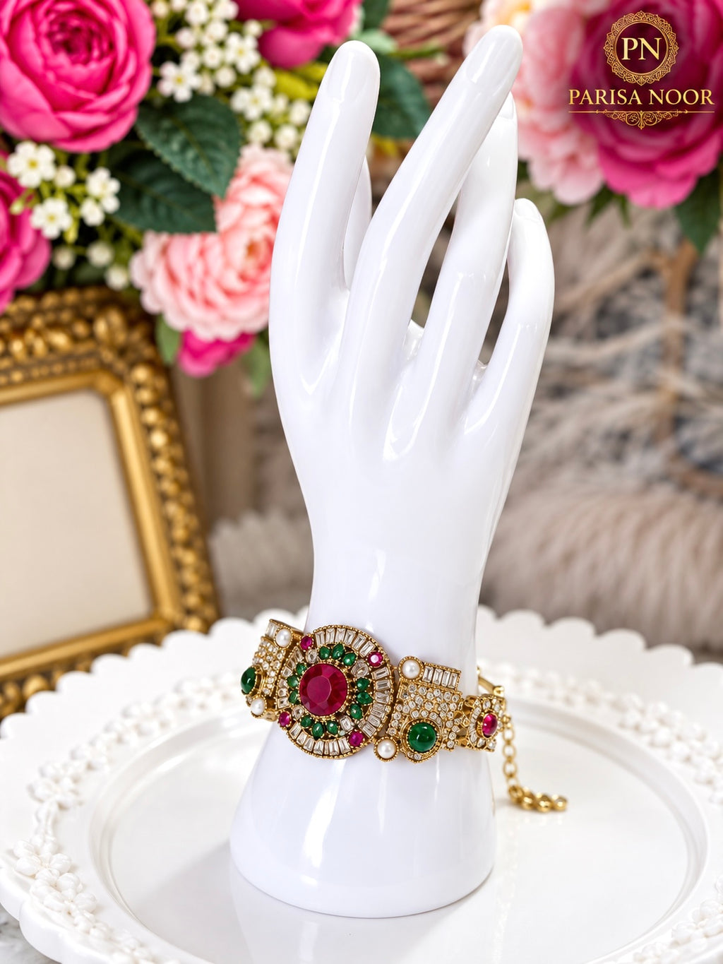 Zarielle Designer Cuff Bracelet