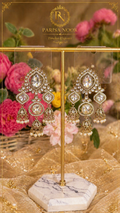 Parizaad Designer Zircone Polki Earrings