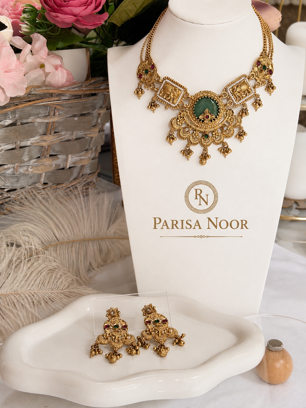 Raajvi Heritage Necklace Set