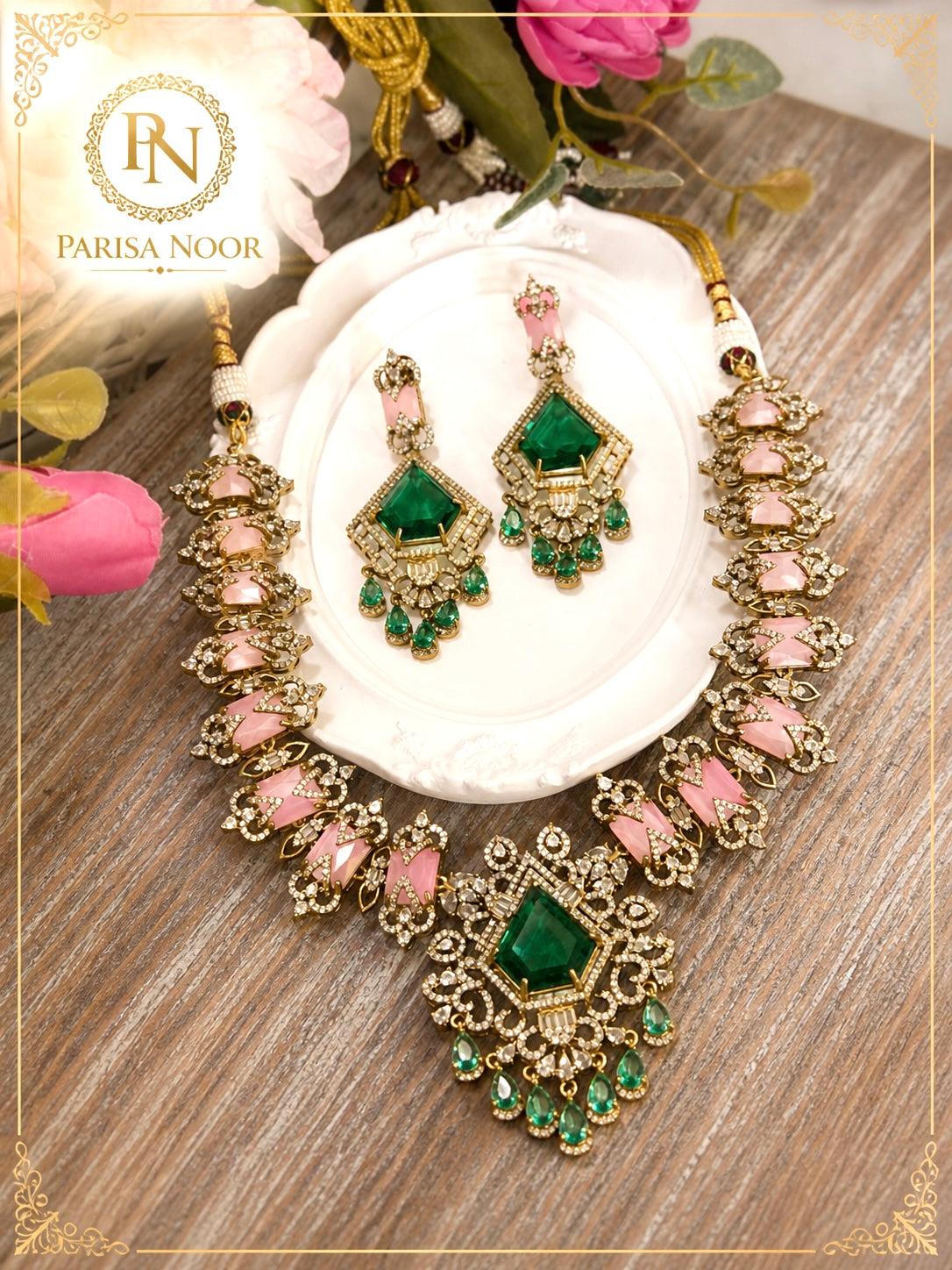 Mariam Parisa Noor Signature Victorian Necklace Set