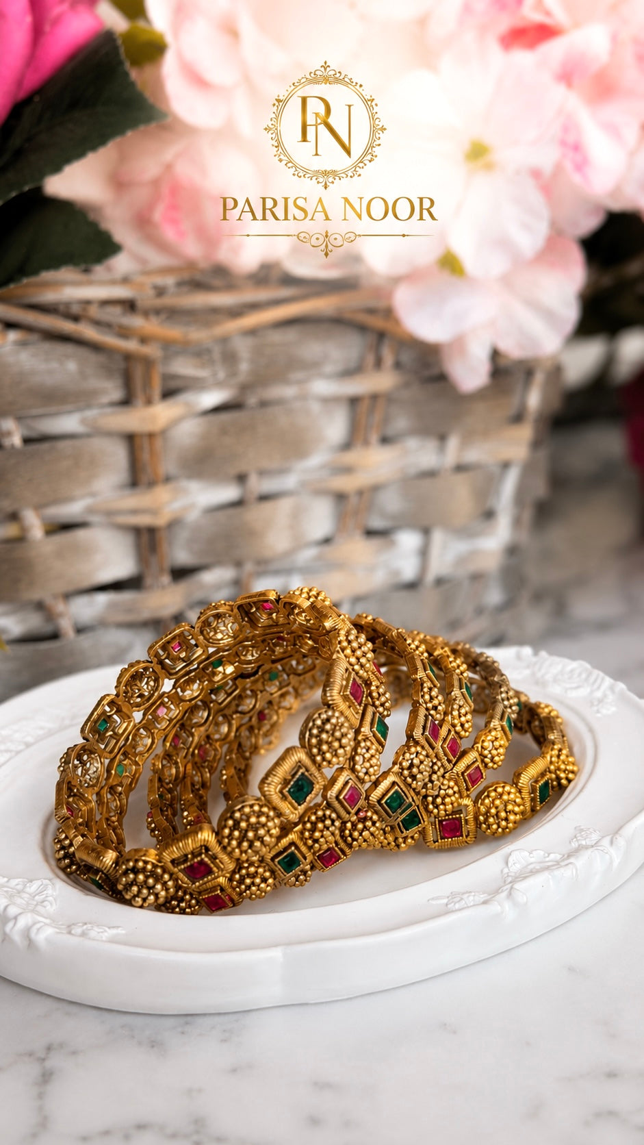 Mehrunisa Luxury Bangle Set