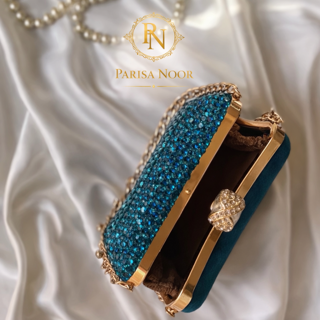 Zarmina Noor Crystal Clutch