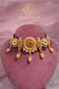 Meera Heritage Necklace Set with Earring