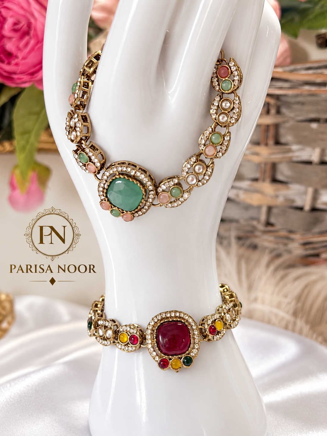 Zivara Indo-Western Kundan Bracelet