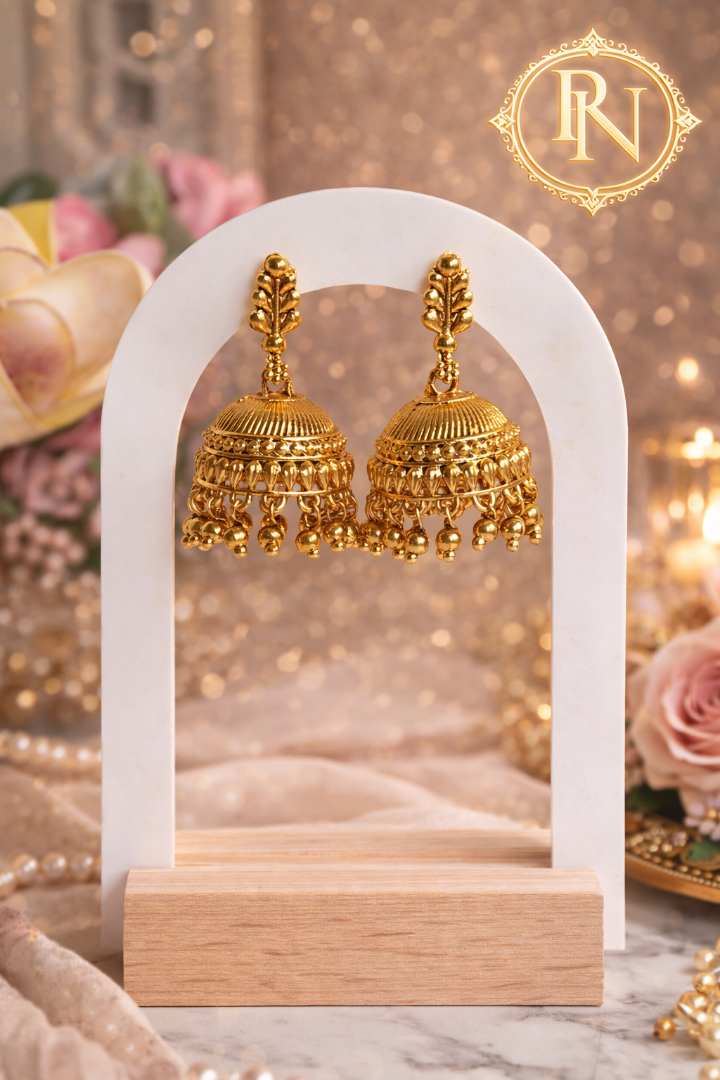 Brinda Gold Necklace Set