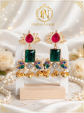 Mandana Designer Brass Earrings