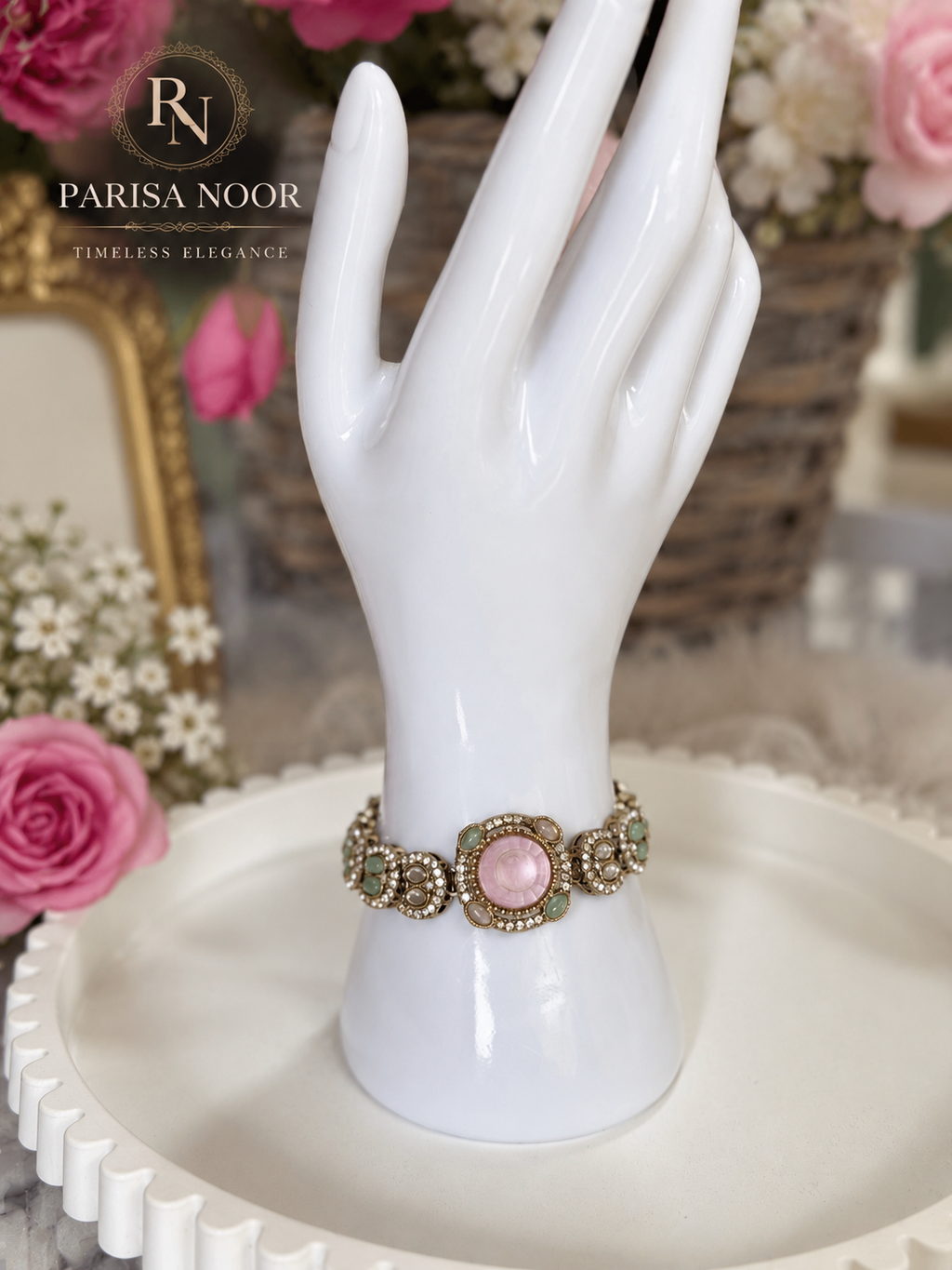 Zivara Indo-Western Kundan Bracelet