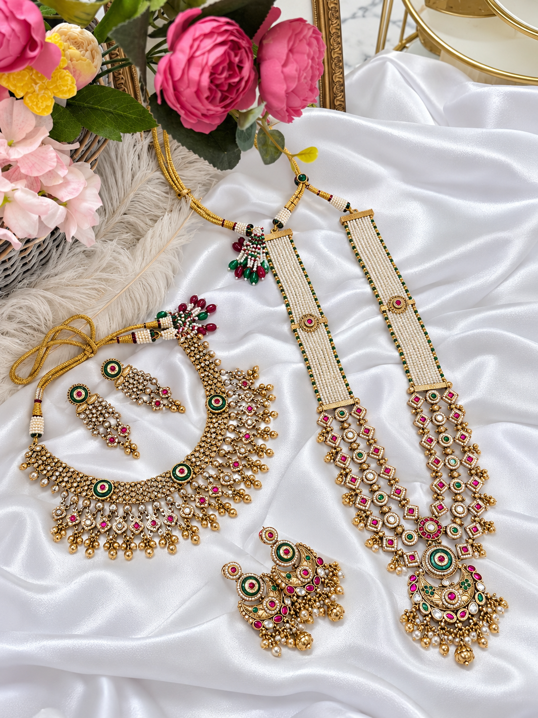 Rajeshwari Royal Heritage Bridal Necklace Set