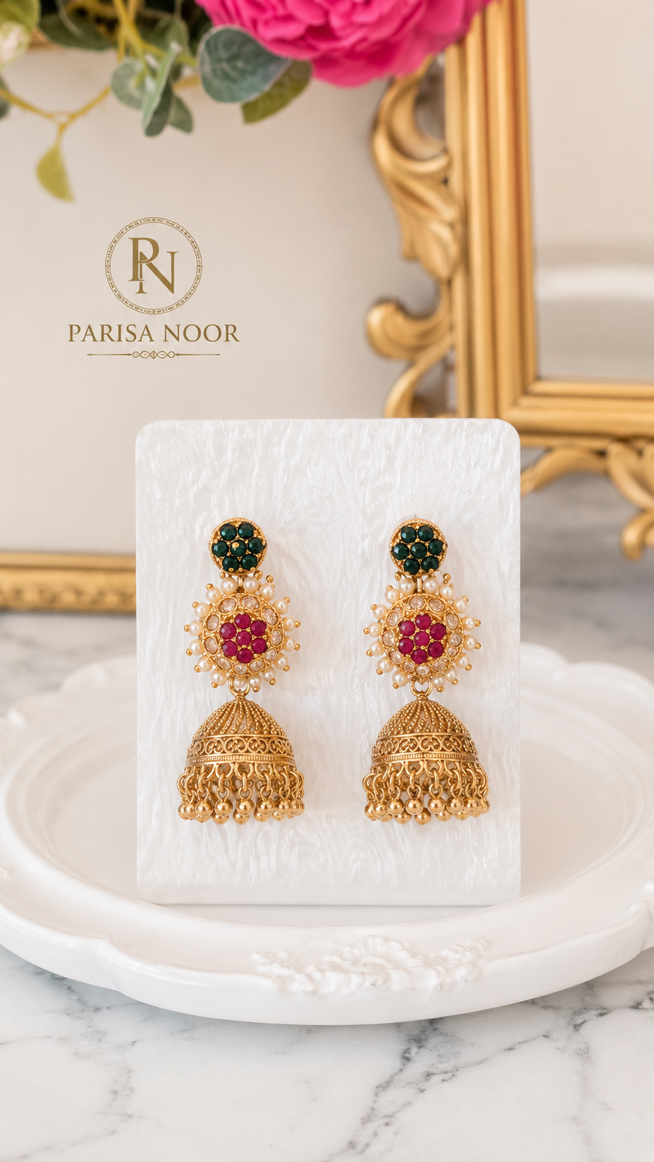 Vasundhara Royal Bridal Layered Necklace Set