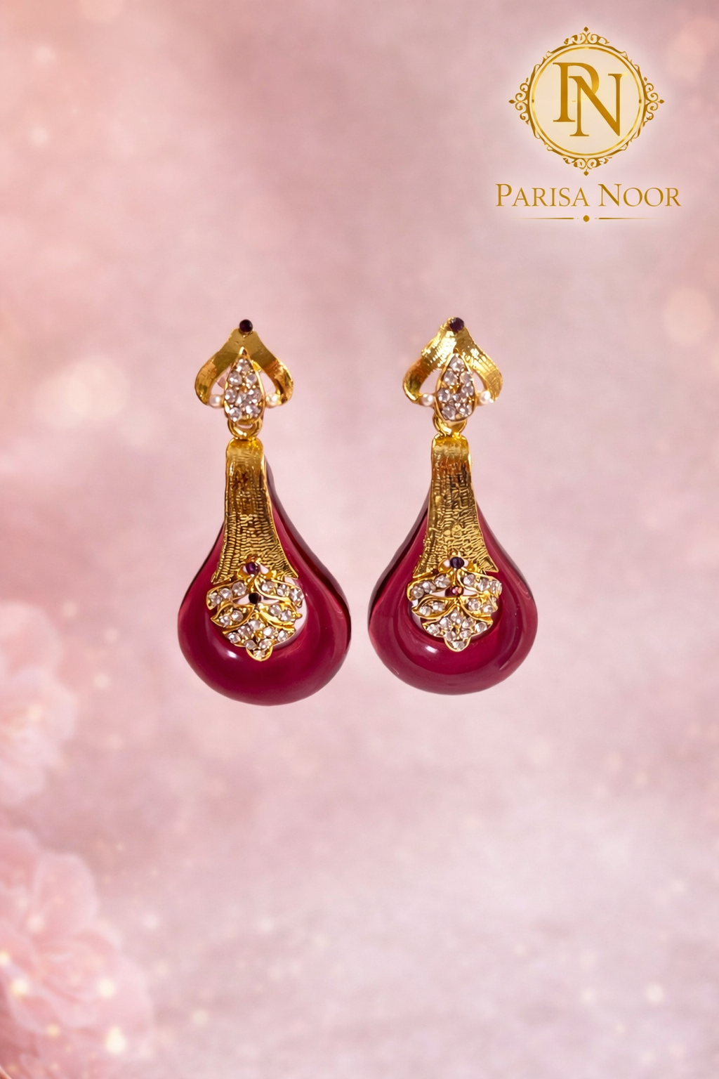 Rasha Designer Drop Earrings