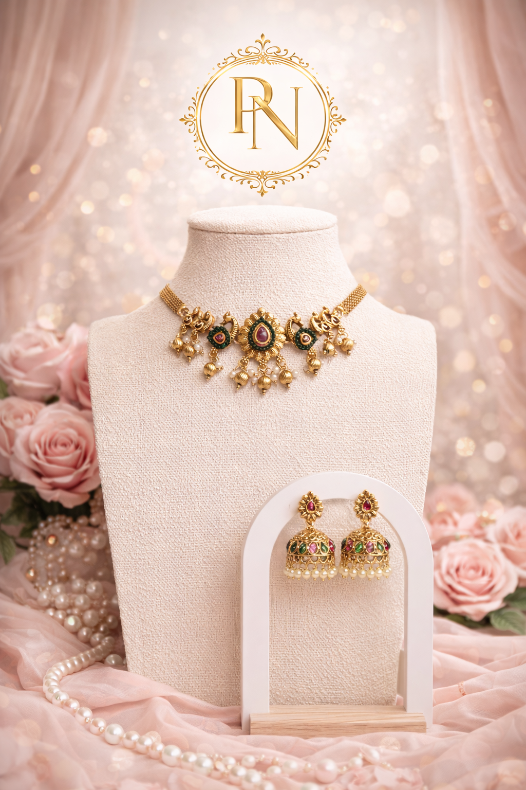 Humayra Heritage Necklace Set