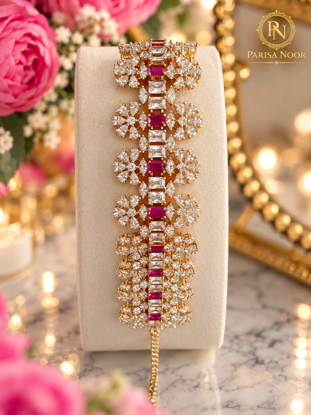 Elowen Premium Designer AD Choker Set