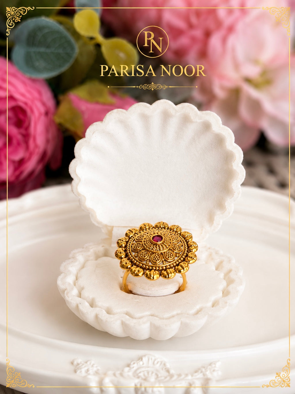 Parvati Heritage Ring Adjustable