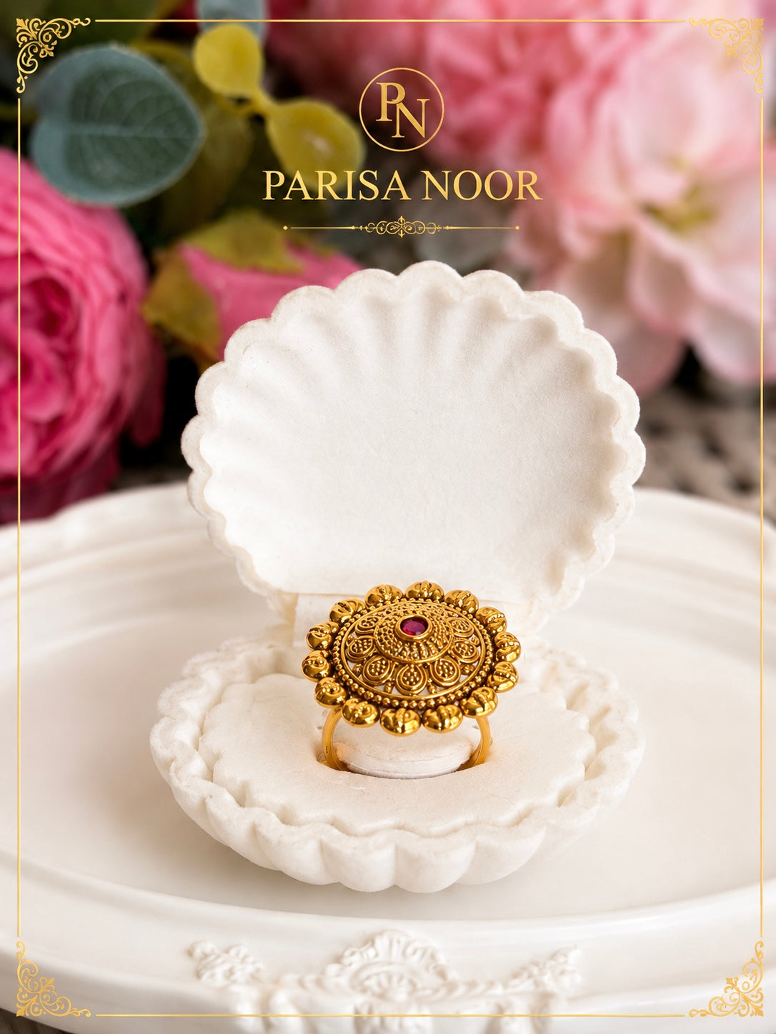 Parvati Heritage Ring Adjustable