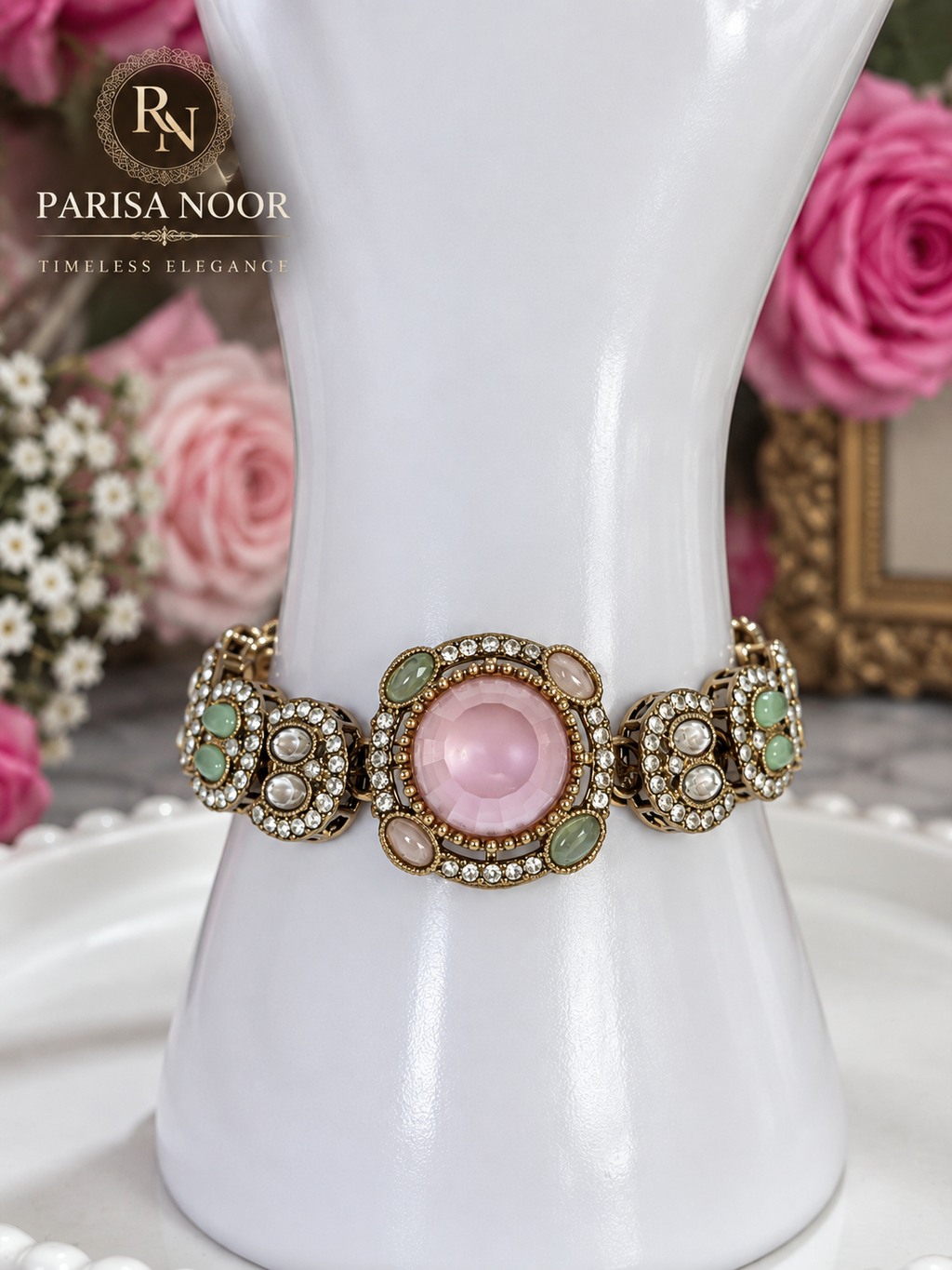 Zivara Indo-Western Kundan Bracelet